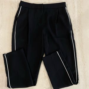 Topshop high rise black pants